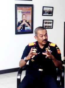 Kepala Kantor Wilayah Direktorat Jenderal Bea dan Cukai Kalimantan bagian Barat, Saiffulah Nasution