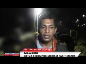 Warge Parit Mayor Persiapkan Meriam Karbit