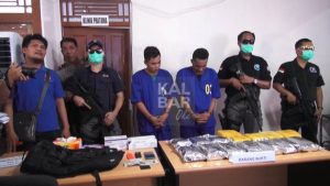 BNN Amankan Sabu Seberat 15,39 Kg Beserta 5 Orang Tersangka
