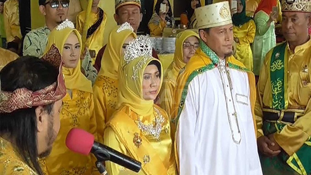 Syarif Machmud Melvin Alkadrie Resmi Dinobatkan Sebagai Sultan Ke IX