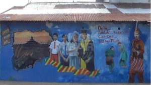 Beting Street Art, Puluhan Seniman Berpartisapasi Mewarnai Kampung Beting