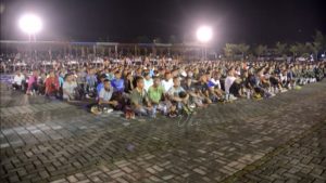 Ratusan Masyarakat Nobar Pemutaran Film G30SPKI Bersama TNI