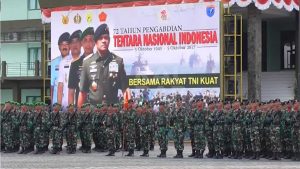 Kodam XII Tanjungpura Tampilkan Aksi Teaterikal Dan Parade Devile