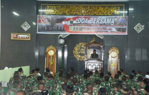 Kodam XII/Tpr Gelar Do’a Serentak Peringati Kesaktian Pancasila
