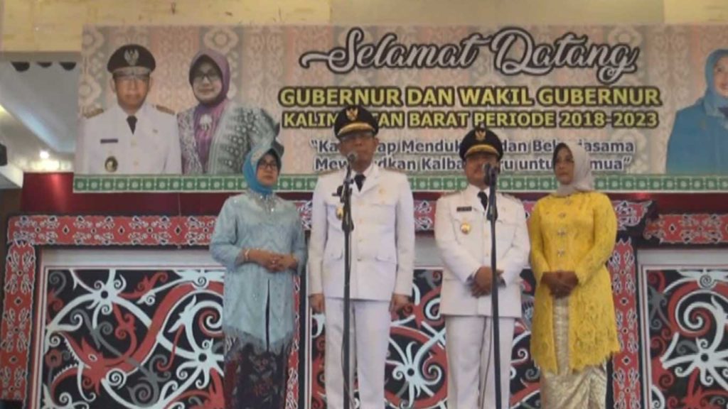 Lantunan Sholawat Badar Sambut Midji Norsan Di Pendopo