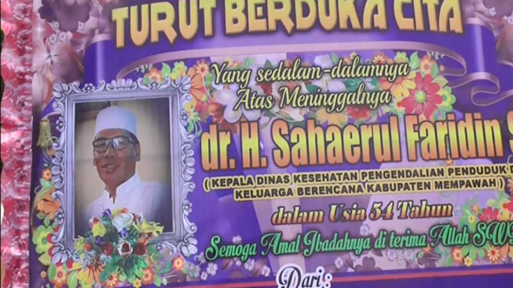 Kadinkes Mempawah Tutup Usia