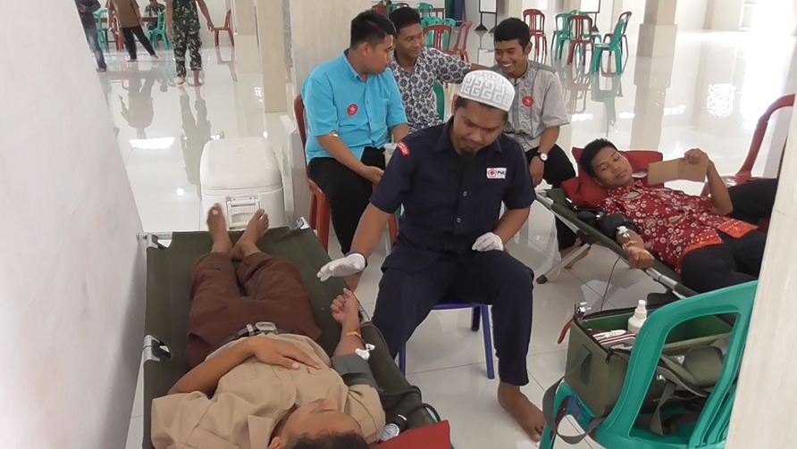 Kodim 1201/Mph Gelar Bhakti Sosial di Pesantren Darussalam