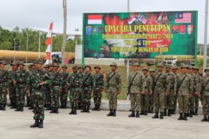 Pangdam XII/Tpr Tutup Patroli Bersama Tentara Diraja Malaysia di Perbatasan