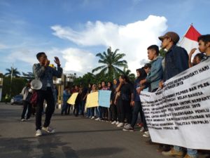 Himapol Untan Tuntut Pemilu Berkualitas