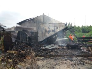 Empat Ledakan di Semudun Hanguskan Rumah Loya