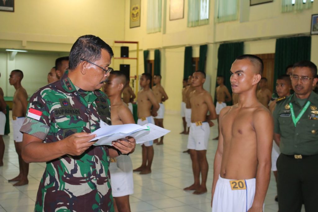 Pangdam XII/Tpr Pilih Calon Prajurit Perbatasan