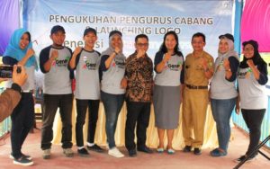 Pengcab GenPI Kuburaya Dikukuhkan di Danau Ho’Ce
