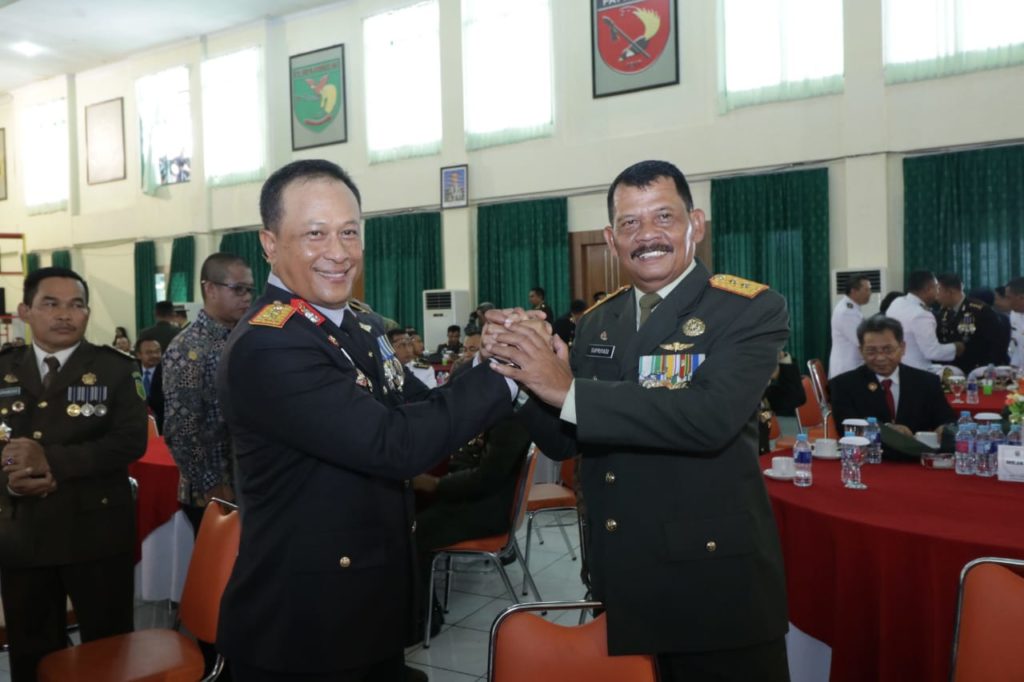 Kapolda Berharap TNI Makin Solid Dan Bersinegi