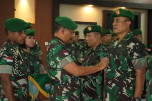 Sertijab Pejabat Kodam XII/Tpr