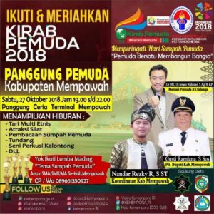 POM Gelar Kirab Pemuda 2018