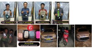 Terlibat Peredaran 2130 Pil Ekstasi, Oknum Sipir dan Napi Rutan Ditangkap