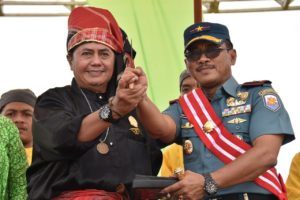 Laksda TNI Greg. Agung Kembali Mendapat Gelar Bangsawan