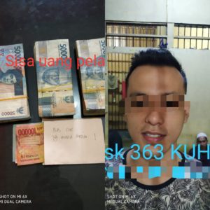 Gasak Rp 53 Juta di Brankas Indomaret, EH Ditangkap Polisi