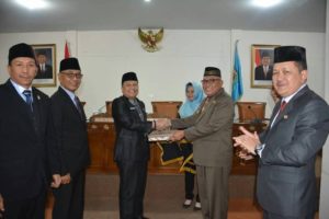 Ini Laporan Pertanggung Jawaban Akhir Masa Jabatan Rusman Ali