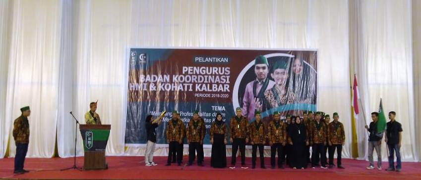 Lantik Badko HMI Kalbar, Ini Pesan PB HMI