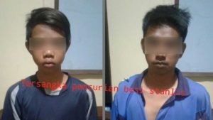 Anak di Bawah Umur Ditangkap Curi Teralis