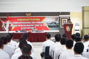 Bintara Polda Kalbar Jalani Lima Jenis Pelatihan, Untuk Apa Ya?