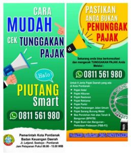 Mudahkan Wajib Pajak Cek Tunggakan, BKD Sediakan “Piutang Smart”