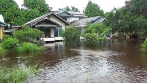 Sebagian Mempawah Hilir dan Sungai Kunyit Terendam Banjir