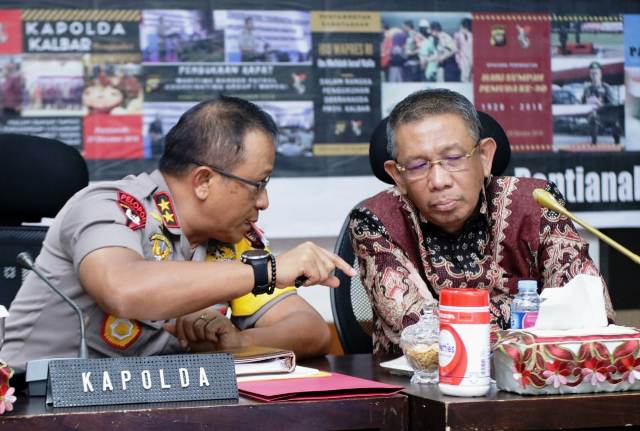 Sutarmidji Minta Dukungan Kepolisian Sukseskan Program Desa Mandiri