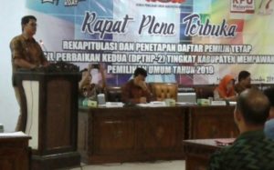 Ini Jumlah Pemilih Pemilu 2019 di Kabupaten Mempawah