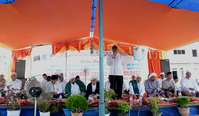 Rusman Ali Resmikan Masjid Nur Rusman