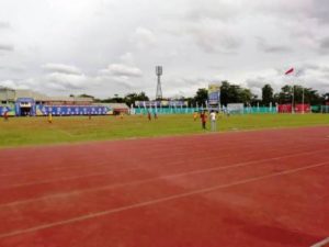 Final Sepak Bola Porprov, Babak Pertama Mempawah VS Kapuas Hulu 0 – 0