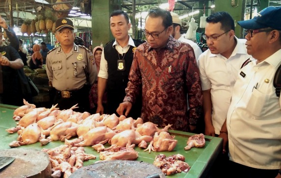 Sidak di Flamboyan, Sekjen Kemendag Dapati Harga Daging Tinggi