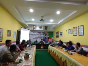 Ada Masalah! Rapat Pleno KPU Pontianak Diskors