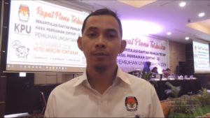 Ada 633 Pemilih Potensial di Pontianak