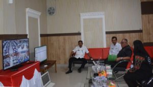 Bupati Pantau Tes CPNS di Kubu Raya