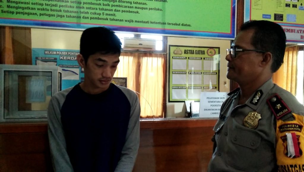 Ngaku Polisi, Adi Gunakan Pistol Mainan Rampas HP Korban