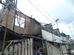 Delapan Rumah Terbakar di Jalan Rajawali