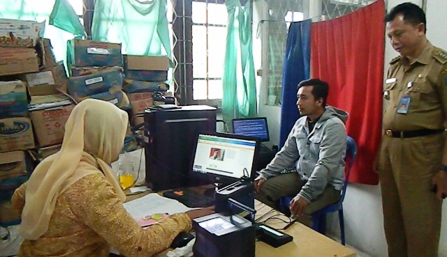 Jelang Pemilu, Perekam E-KTP di Sungai Ambawang Naik 70 Persen