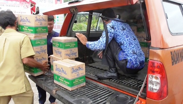 25 Dus Mie Instan Untuk Terapi Psikis Korban Banjir