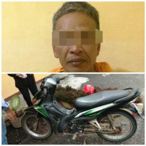 Pelaku Penggelapan Motor di Sintang Dibekuk