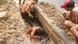Jaga Kualitas Air, PDAM Perbaiki Pipa Bocor