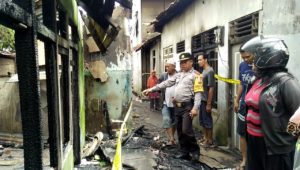 Polisi Selidiki Penyebab Sebelas Rumah Terbakar di Gang Ramin