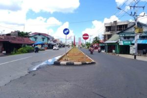 Dua Jalur Jalan Husein Hamzah Masih Uji Coba