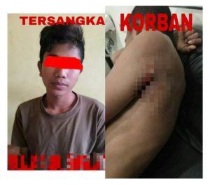 Perkelahian Pemuda Pakai Senjata Tajam di Depan Kampus STIE