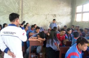 KKM Kelompok 45 Fisip Gelar Sosialisasi Napza di Bengkarek