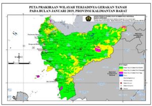 WASPADA!!! Pergerakan Tanah Berpotensi Terjadi di Kalbar
