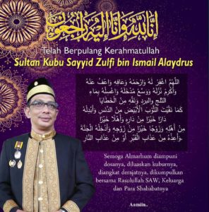 Raja Kubu Sayyid Zulfi Tutup Usia