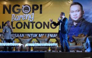 Ngopi Bareng Cak Lontong di Pontianak, Ini Pesannya