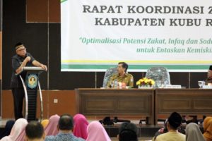 Rusman Ali Harap Baznas Bantu Entaskan Kemiskinan di Kubu Raya